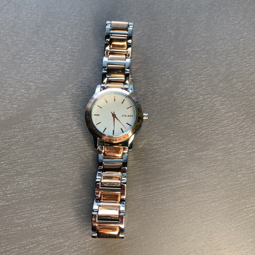 New DKNY 2 tone ladies watch